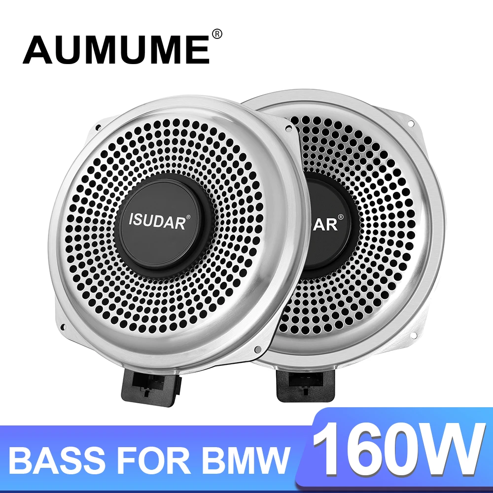 Underseat Subwoofer For BMW E60 E70 E81 E90 E91 F10 F20 F22 F30 1 3 5 7 X3  2 OHM Version Bass Speakers Horn Stereo Pairs| | - AliExpress