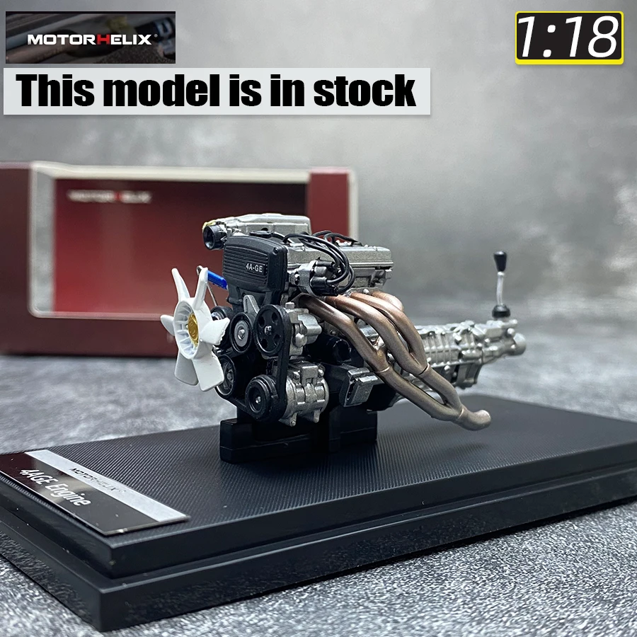 MOTORHELIX 1:18 W221 engine engine AE86 4A-GE engine model static