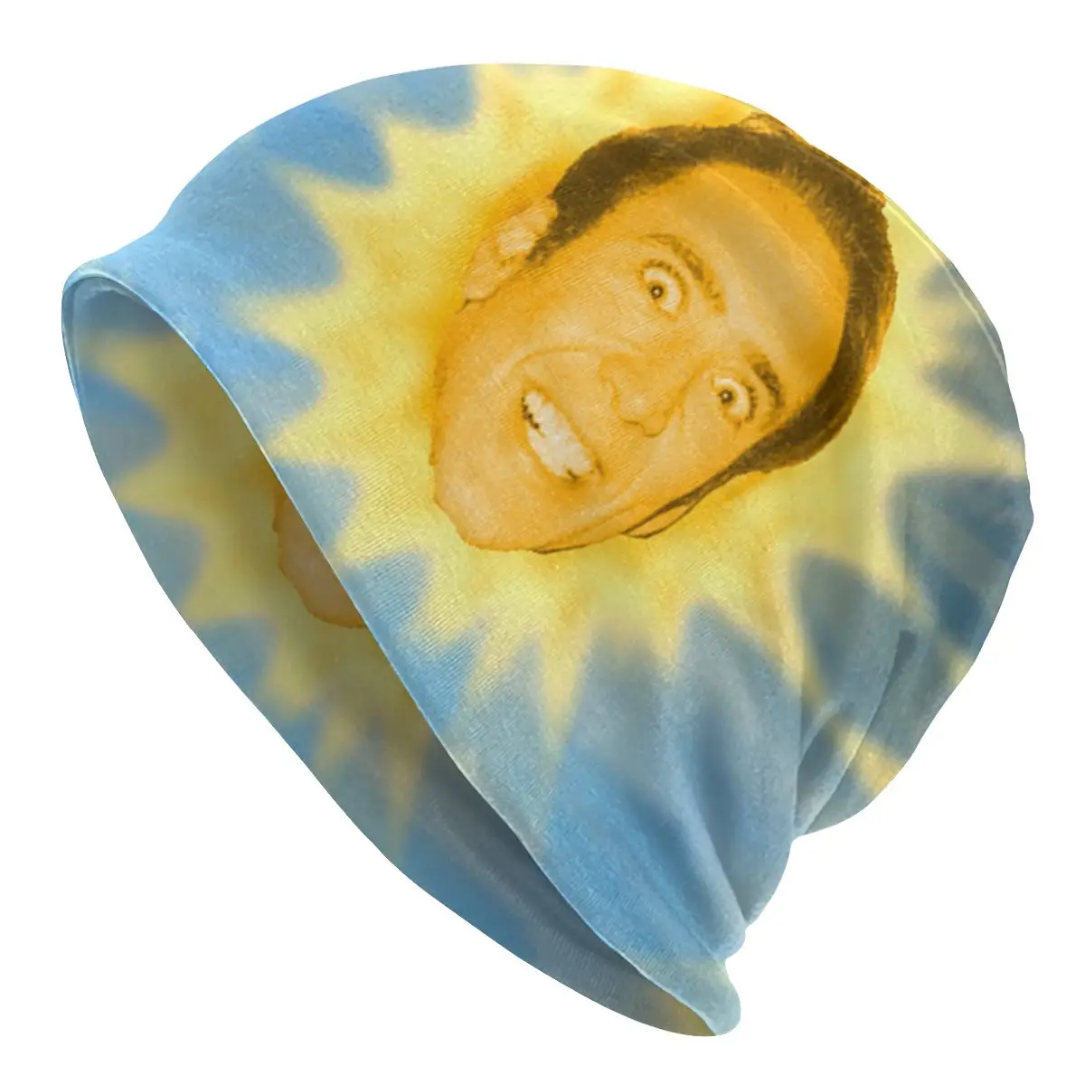 

Unisex Winter Warm Bonnet Homme Knit Hats Street Nicolas Cage Sun Beanie Cap Outdoor Filmmaker Beanies Caps For Men Women
