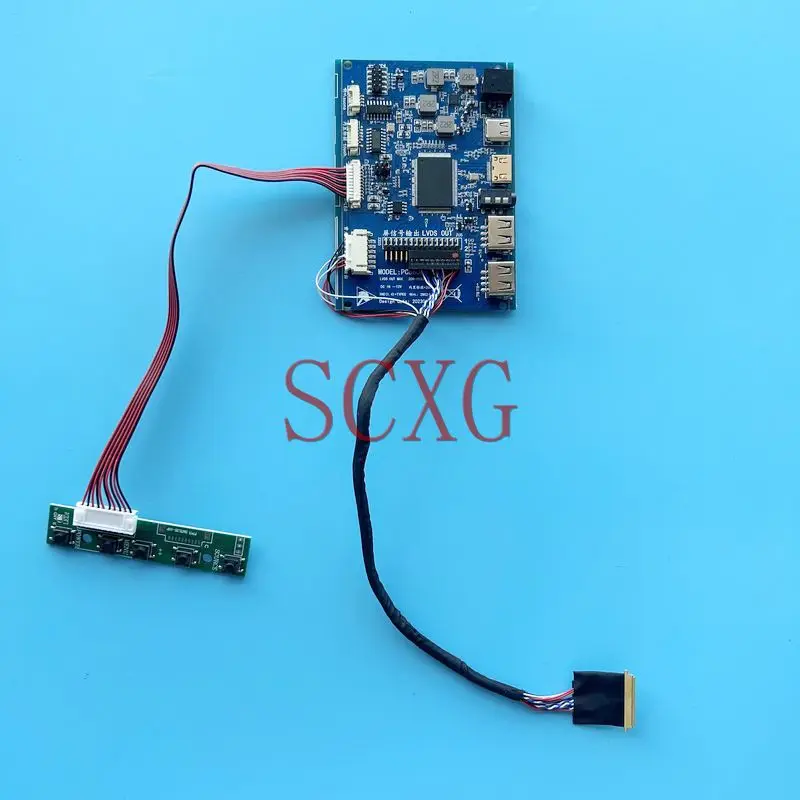 

Подходит для N173FGE комплект для монитора ноутбука DIY PCB 862 плата контроллера драйвера Mini HDMI-совместимый Φ 2-USB 1600*900 17,3 "40-Pin LVDS