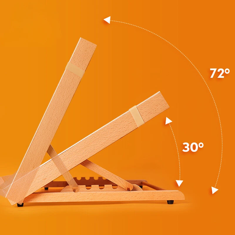 A3 Adjustable Woodiness Desktop Easel for Painting Multifunctional Beginner Sketching Easel Stand Art Supplies for Artist