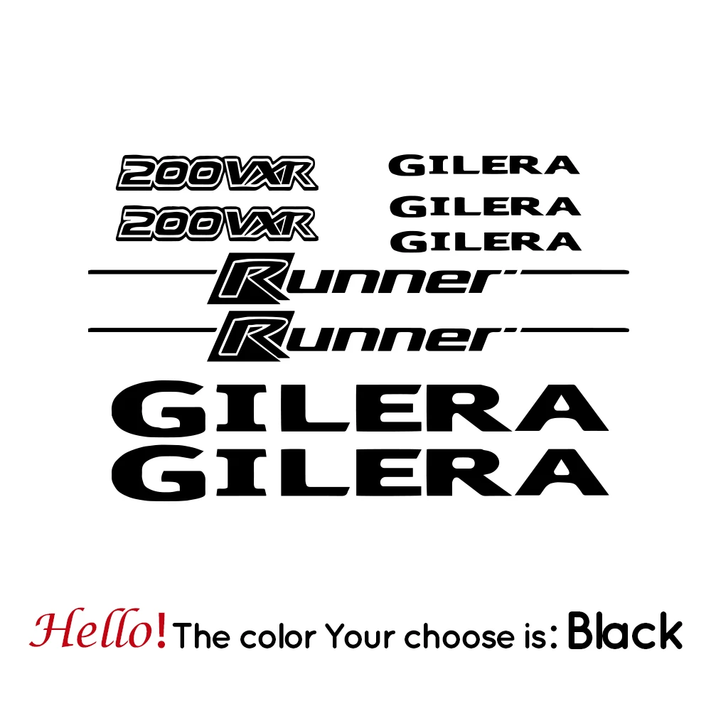 CTCM is suitable for gillera graphic scooter, runner, moped car decal, personalized waterproof and interesting sticker pvcjp