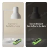 Silicone Case Protective Cover For Roku Voice Remote Pro 2nd Edition RCB1R /RCOS1 TV Remote Control Sleeve Protector Dustproof 6