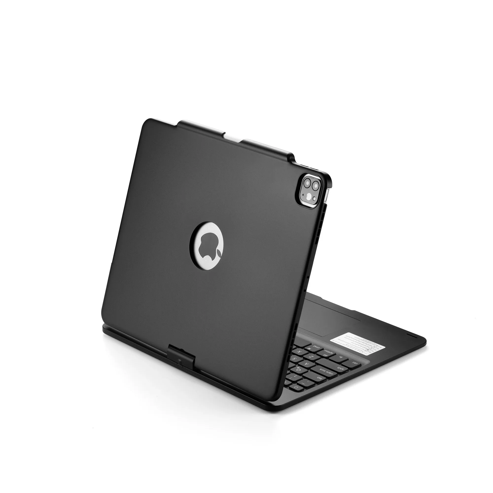 Touchpad BT Wireless Keyboard Case 360 Degree Rotate 7 Colors Backlight For iPad Pro 12.9