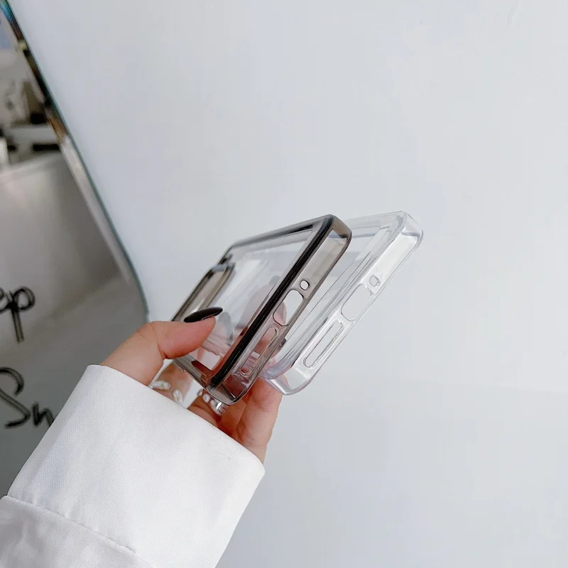 Transparent Soft Silicone Shockproof Phone Case
