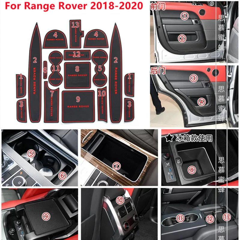 

Нескользящая Подставка под дверные ворота для Range Rover 2018-2020