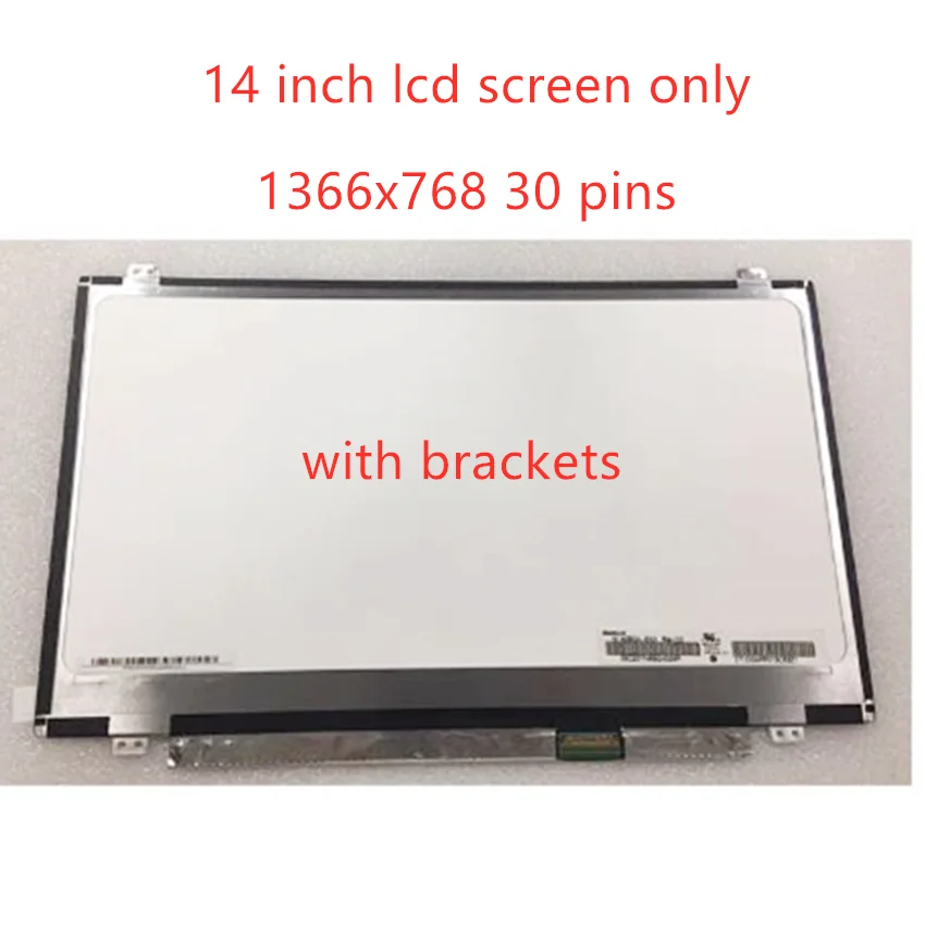 노트북 LCD 스크린 HD EDP, 델 래티튜드 14-E5470 3470 3480 5480 5488 5490, 30 핀 NT140WHM-N41 N31 N140BGA-EA3 m140nwr6, 14 인치