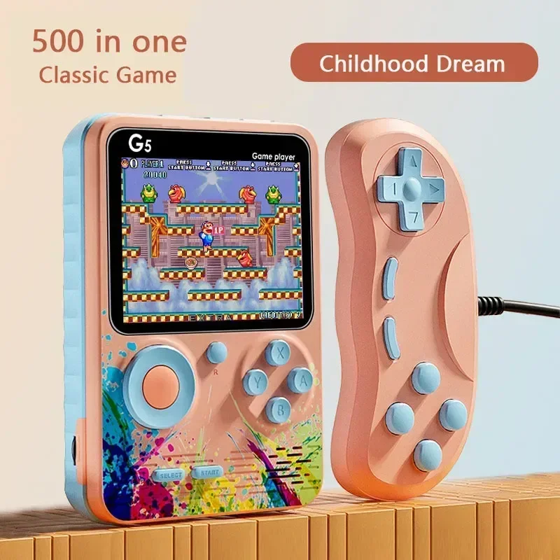 

Игровая портативная мини-консоль с ЖК-экраном 3,5 дюйма