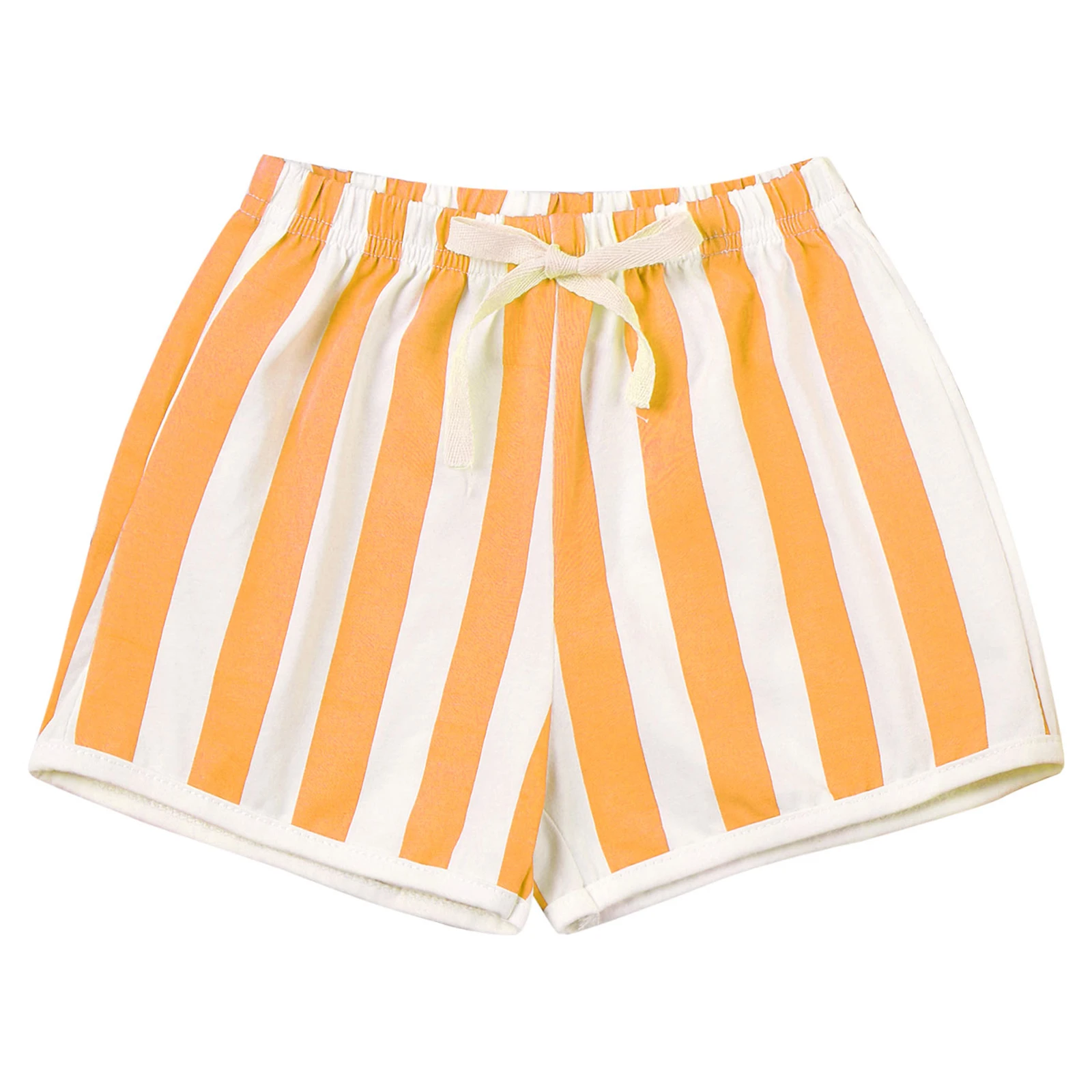 Description Picture 5 of itemBaby Boys Girls Fashion Casual Cotton Shorts Summer Candy Color Striped Versatile Shorts for Beach Holiday Daily Party Home Wear