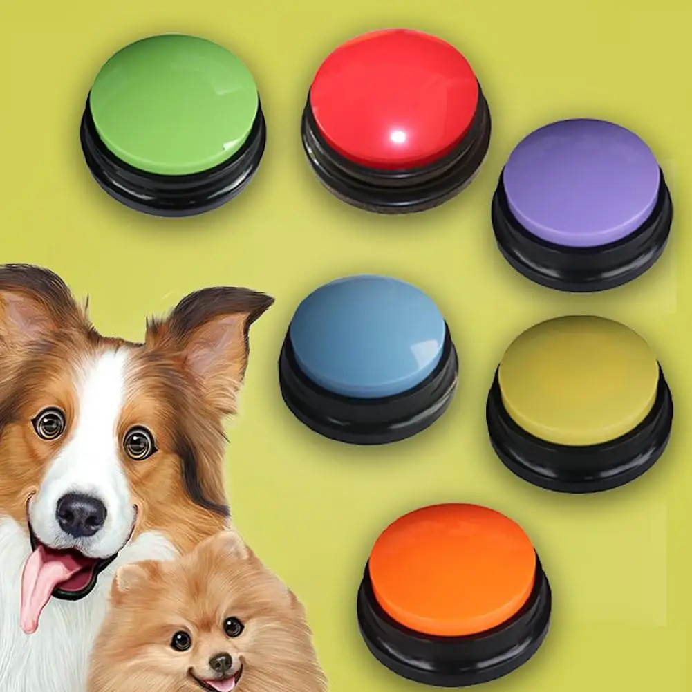 Recordable Talking Easy Carry Voice Recording Sound Button For Kids Pet