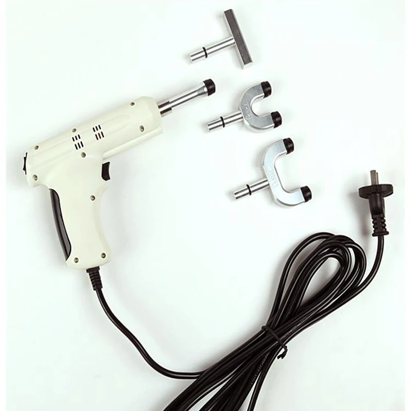 Spine Chiropractic Impulse Adjuster New 4 Heads Chiropractic Aadjusting Instrument Electric Correction Gun Activator Massager 3