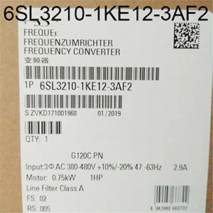 

6SL3210-1KE12-3AF2 6SL3 210-1KE12-3AF2 Frequency Converter