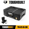 TOUGHBUILT TB-B1-B-30 StackTech Tool Box Multi-functional Maintenance Parts Box Stackable Toolbox Toughbuilt Tool Accessories 1
