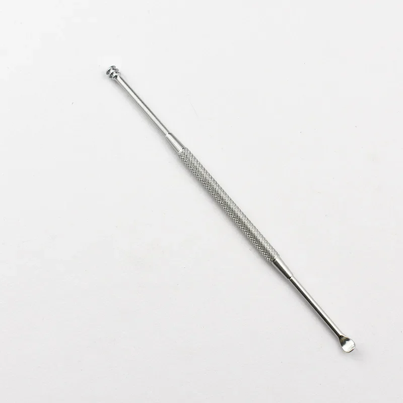 Stainless Steel Double Head Ear Cleaner Spoon Spiral Ear Pick Spoon Earwax Remover Cleaning Tool Ear Care Ear Clean Tool 5
