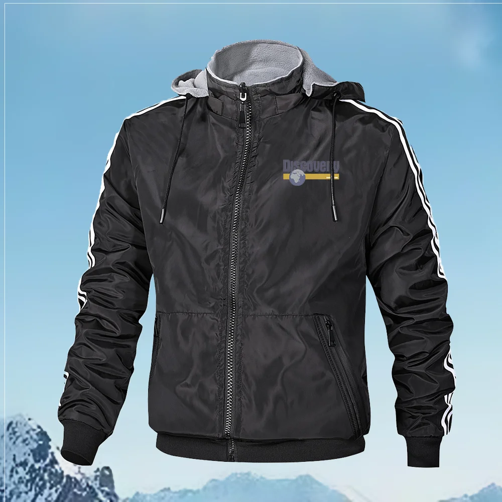 Discovery Channel Sports Jacket Men's Reversible Can Wear Adventurer