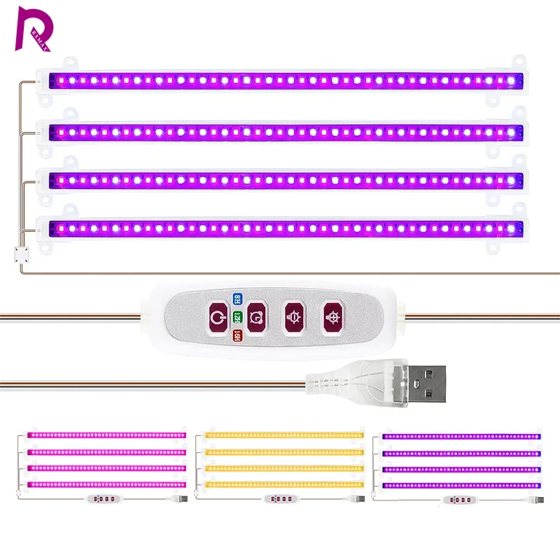 LED Grow Light 5V USB Phyto Lamp Full Spectrum Horticultural Phytolamp with Control for Indoor Plant Flower Seedling Lighting led grow light,grow light