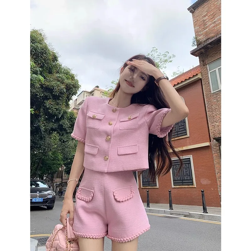 High Waist Short Pants Women New Arrival 2023 Summer Fashion Korean Style  Solid Color All-match Office Lady Casual Shorts W1265 - AliExpress