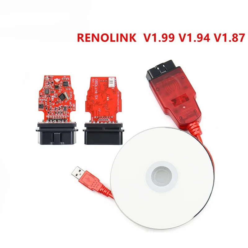

NEW Renolink V1.99 For Renault Car OBD2 Reset OBD 2 Car Diagnostic Auto Tool ECM UCH Key ECU Programmer Tool