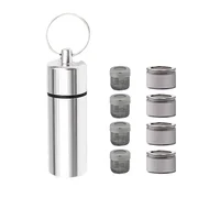 4PC/Pack SS Metal Dosing Capsule Caddy for Tinymight 2 1 With Container Storage Box 1