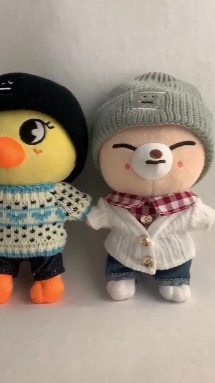 20cm韓国のKpopexo人形服かわいいニットセーターぬいぐるみぬいぐるみ