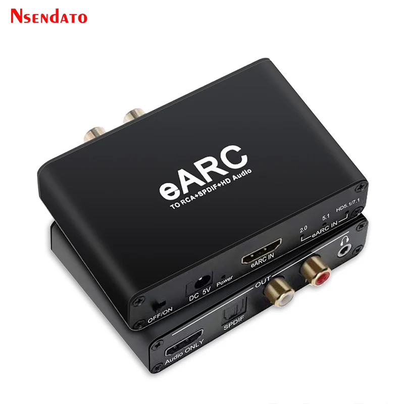 192KHz HDMI Audio eARC ARC Extractor 5.1CH 7.1CH eARC ARC