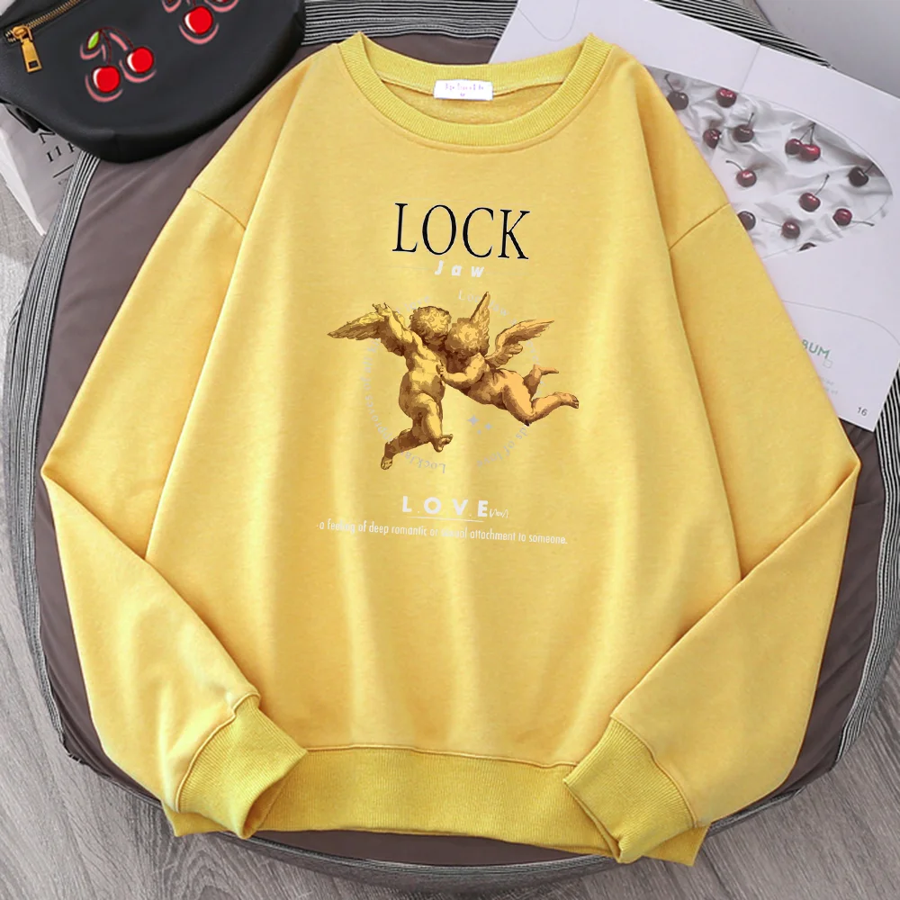 

Lock Jaw Cupid Approves Of All Kind Of Love Vintage Classic Mens Hoodie Crewneck Sweatshirt Fashion Fleece Hoody Vintage Clothes