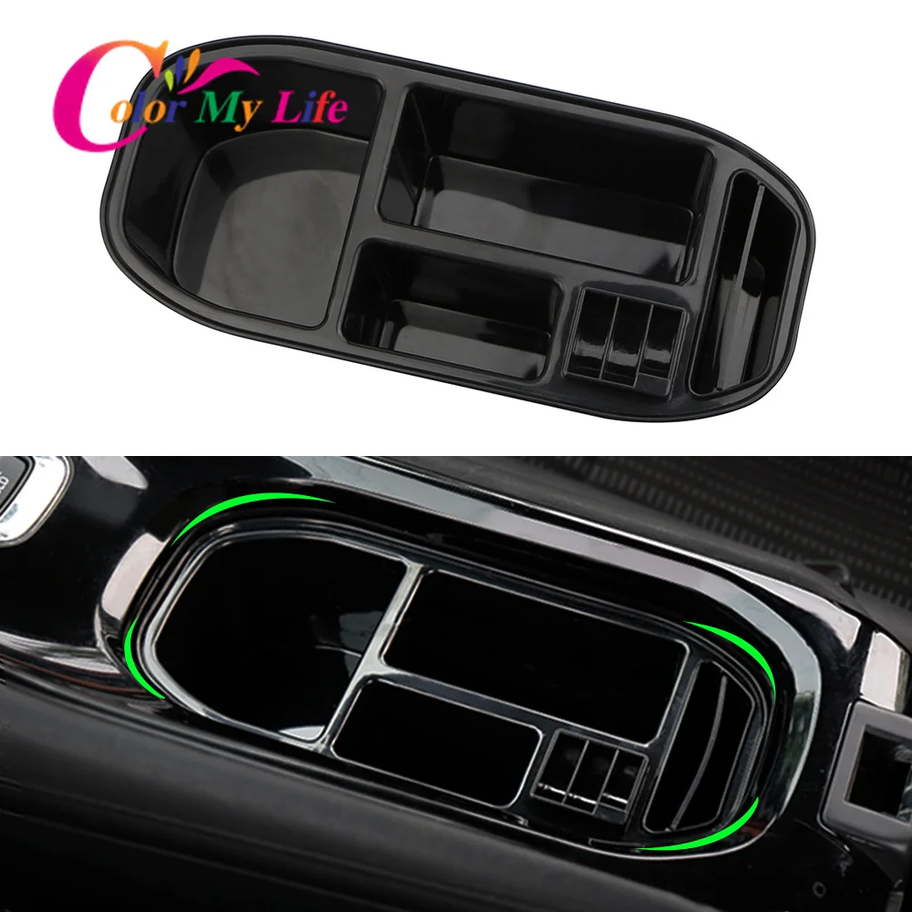 Abs Car Water Cup Storage Box For Honda Hrv Hrv Vezel 2014 2015 2016