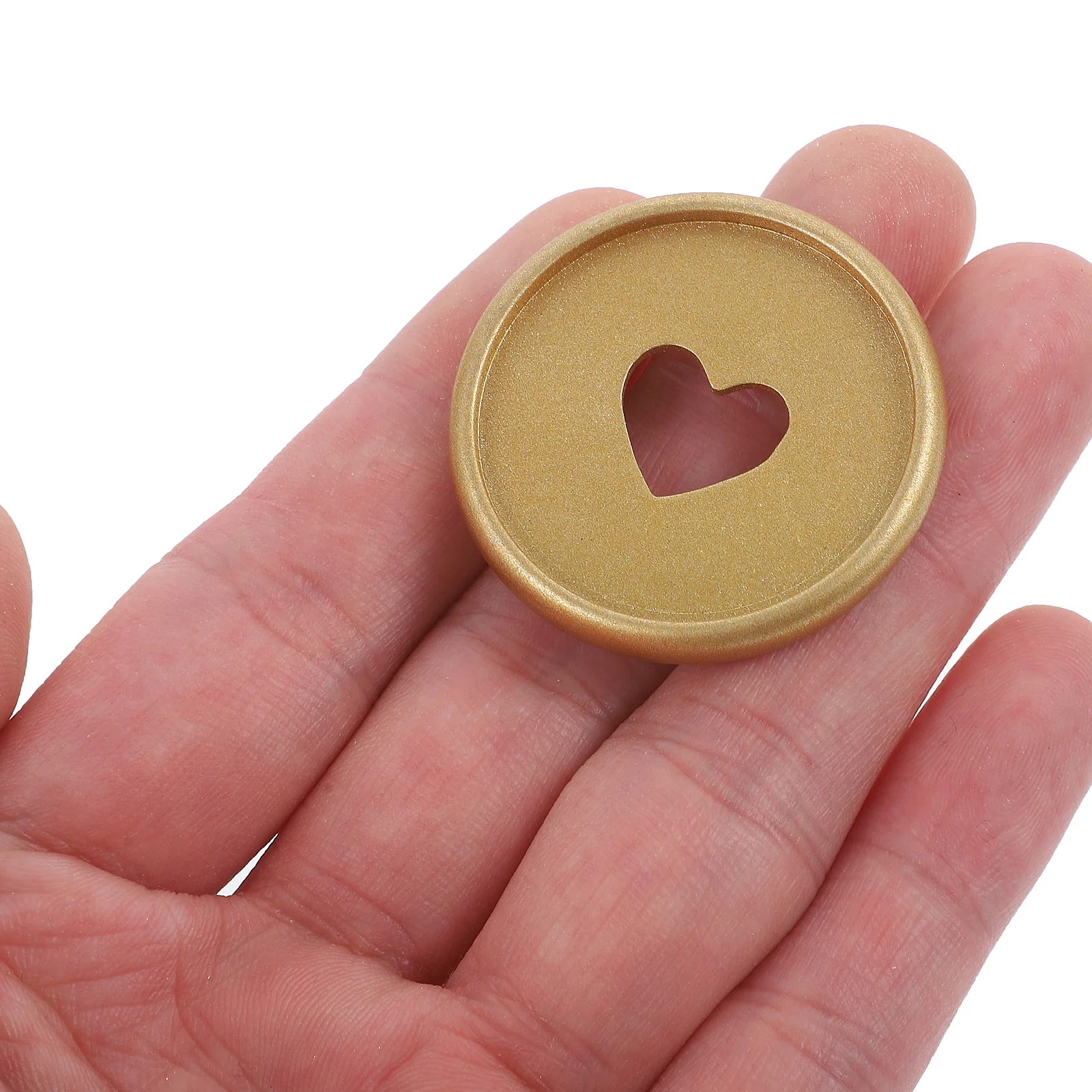 24 Pcs Scrapbooks Heart Binding Buckle Binder Rings Tiny Discs Small Loose-leaf Tools for