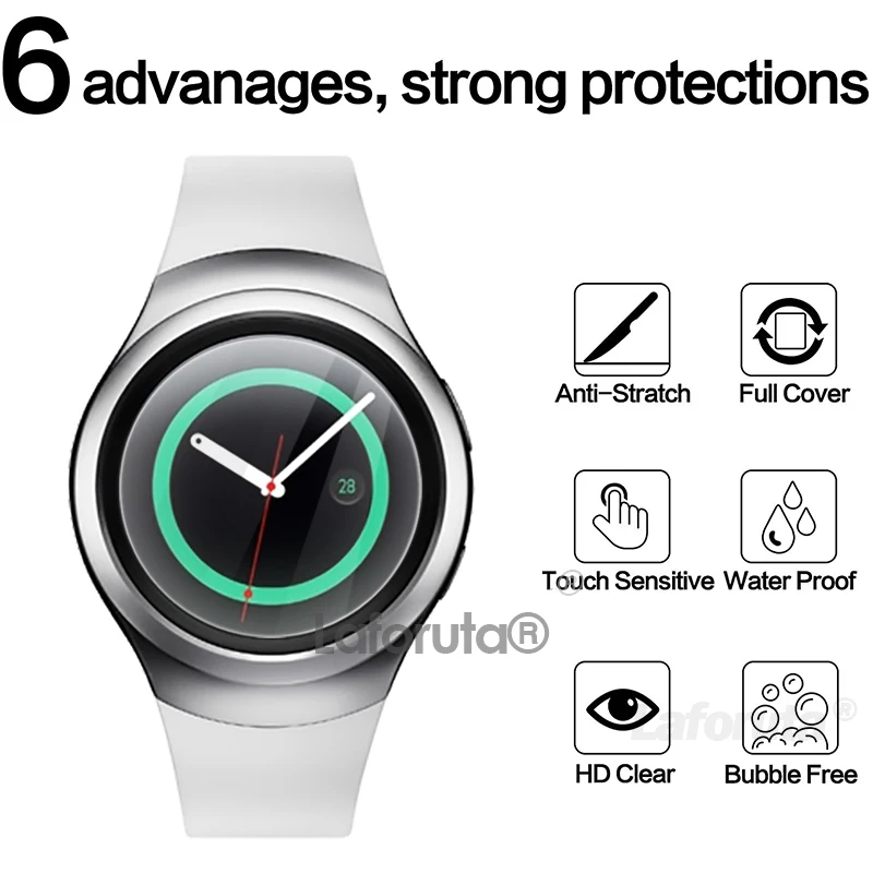 Gear S2 Facer Companion 9H Premium Tempered Glass For Samsung Gear