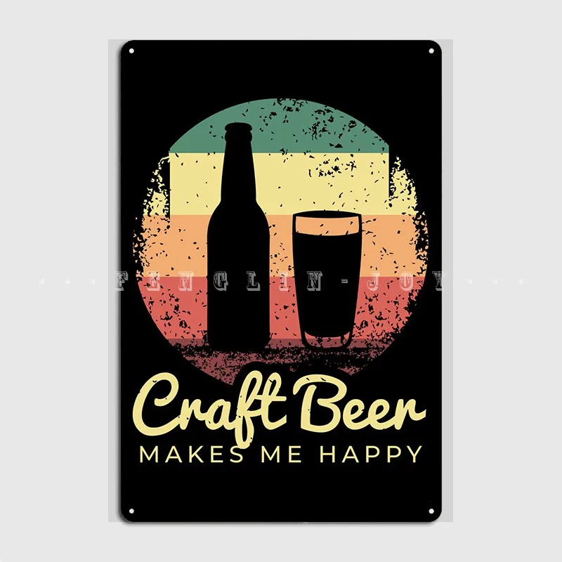 Craft Beer Metal Sign Club Home Pub Garage Classic Decoration Tin Posters | Дом и сад