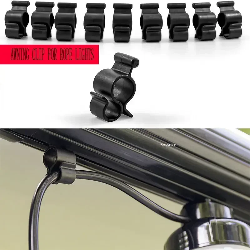 Camco Clip Per Tenda Da Camper (10 Pezzi) – Aggancia Luci E Feste Alla Mantovana – Resistente UV - 6