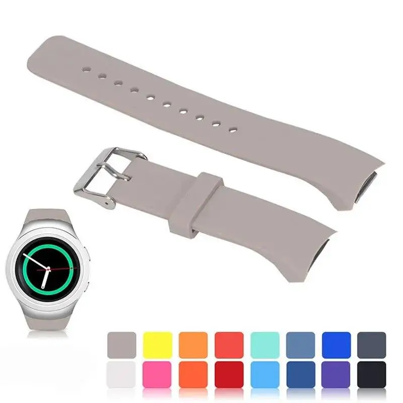 Silicone Sport Strap for Smart Watch - Durable and Comfortable Replacement Wristband