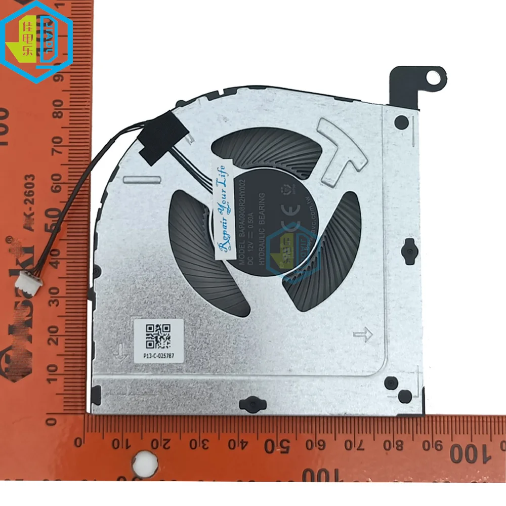 Laptop Cpu e Gpu Cooler Ventilador do Radiador para Lenovo Geekpro G5000 Irh8 Loq 15irh8 5h40s20895 Bapa0908r2h Y003 Y002 Refrigeração do Computador - Imagem 5