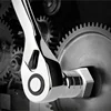 Compact Dual-Size 72-Tooth Ratchet Wrench with Short Handle - Fast, Efficient Auto Repair Tool 4