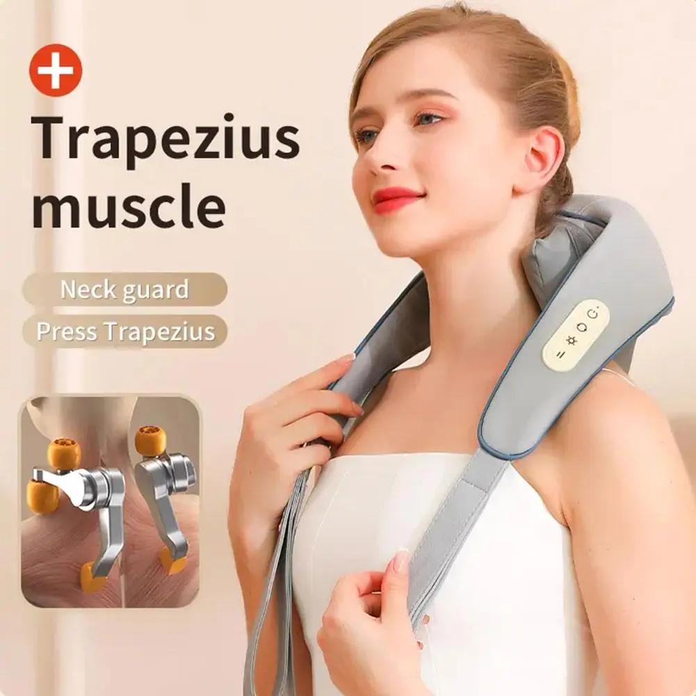 Electrical Shiatsu Back Neck Shoulder Body Massager Tissue And Human Relief Deep Grasping Simulate Hand Pain Kneading New V2P4 self lock arthroscopic foreign body forceps arthroscopy grasping grasper