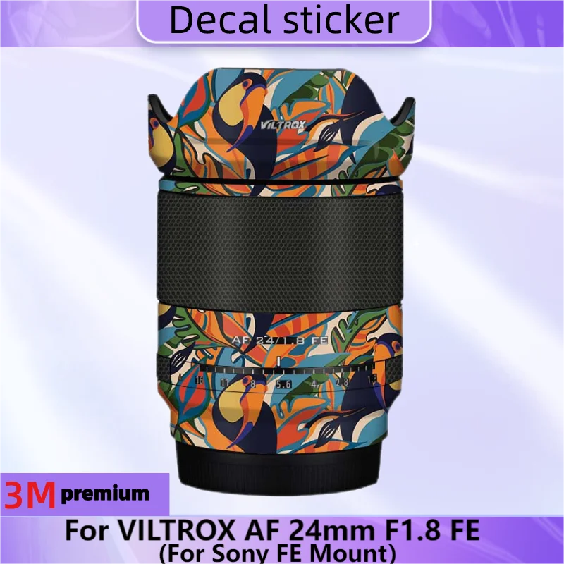 Per Viltrox Af 24Mm F1.8 Fe Per Sony Fe Mount Lens Sticker Pellicola Protettiva Per Decalcomanie Della Pelle Cappotto Protettivo Antigraffio Af24 F/1.