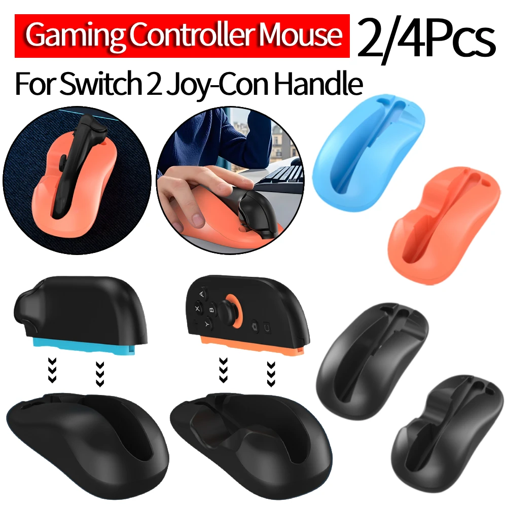 2/4Pcs Portable Mice Left Right Controller Left Right Controller ...