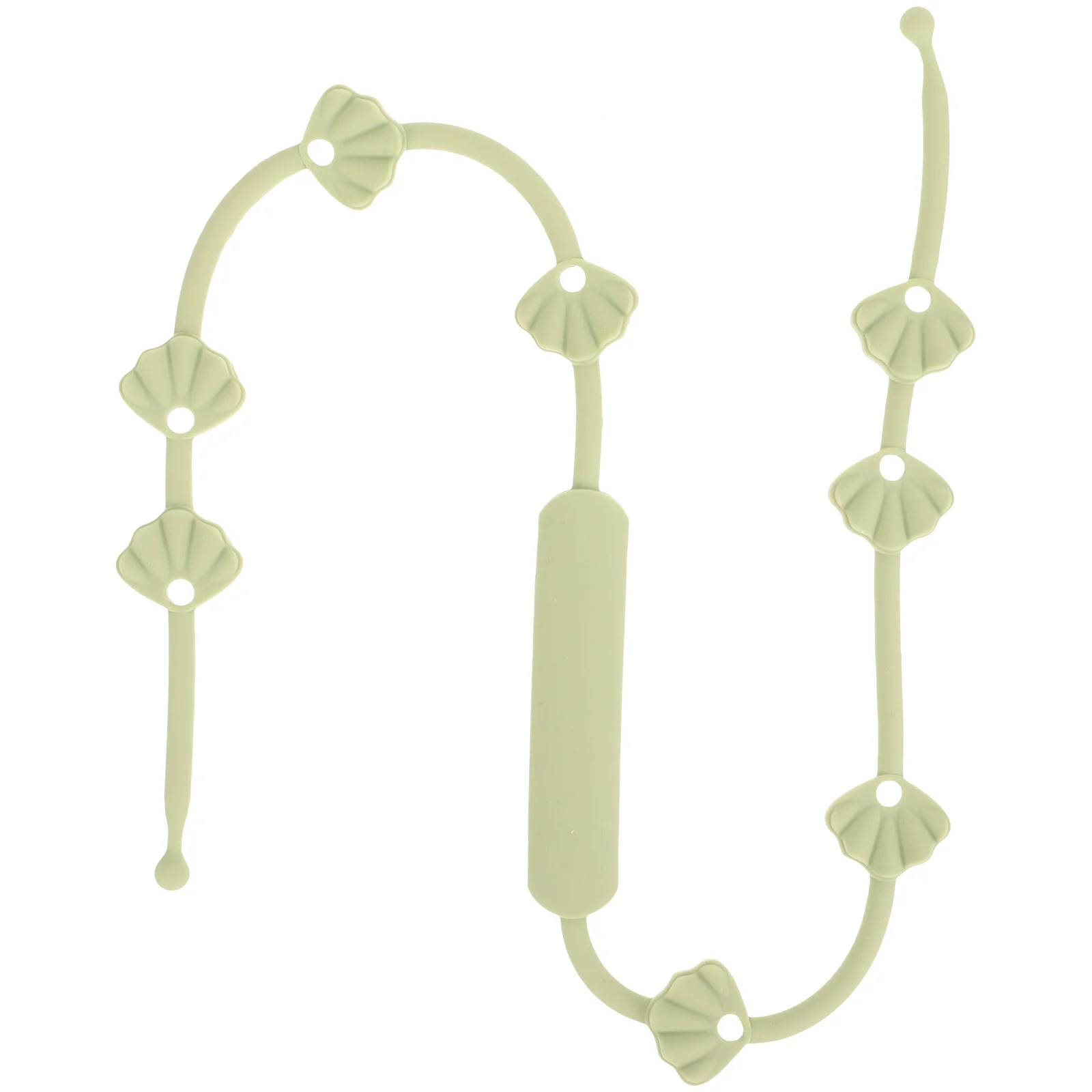 

Baby Bottle Lanyard Reusable Silicone Straps Toy Pacifiers Belt Stroller Safety Silica Gel Anti-lost Chains Toys