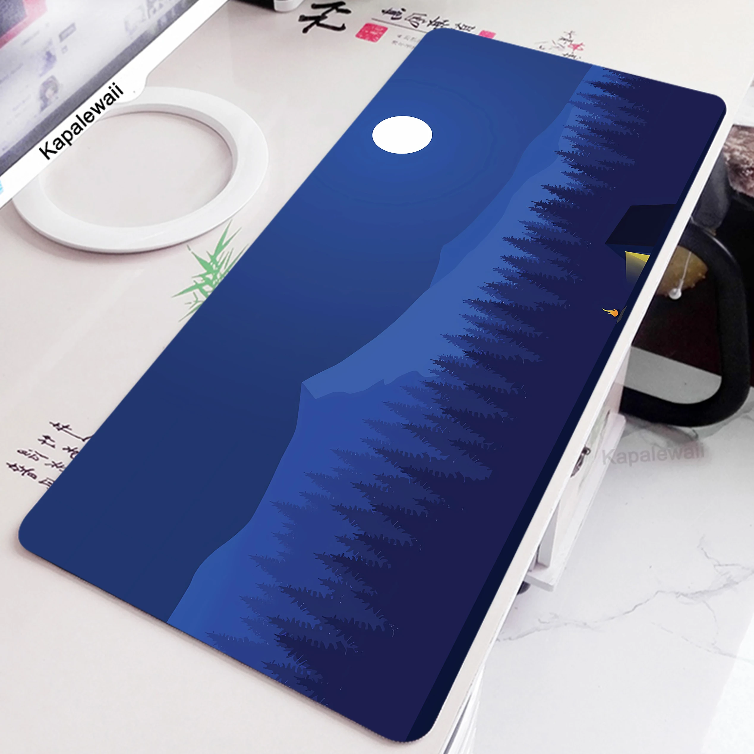 

Pc Game Large Mouse Pad Gaming Moonlight Mousepad Keyboard Pads Gamer Rubber Desk Mat Rubber XXL Mouse Mat Office Table Carpet