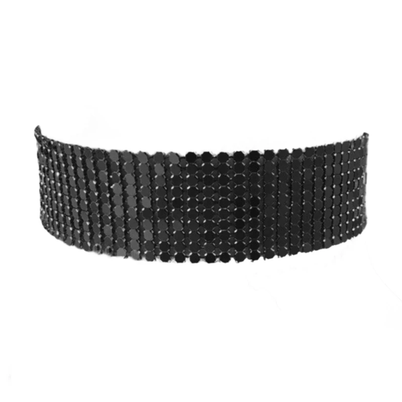 GIGB PBDK Collana gotica a strati con ciondolo a forma di luna nera, da