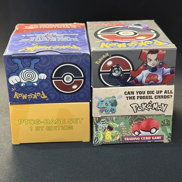 PKM Cards Base Set Base Set 2 Fossil Jungle Team Rocket Charizard Energy Board Games Whole Set 4