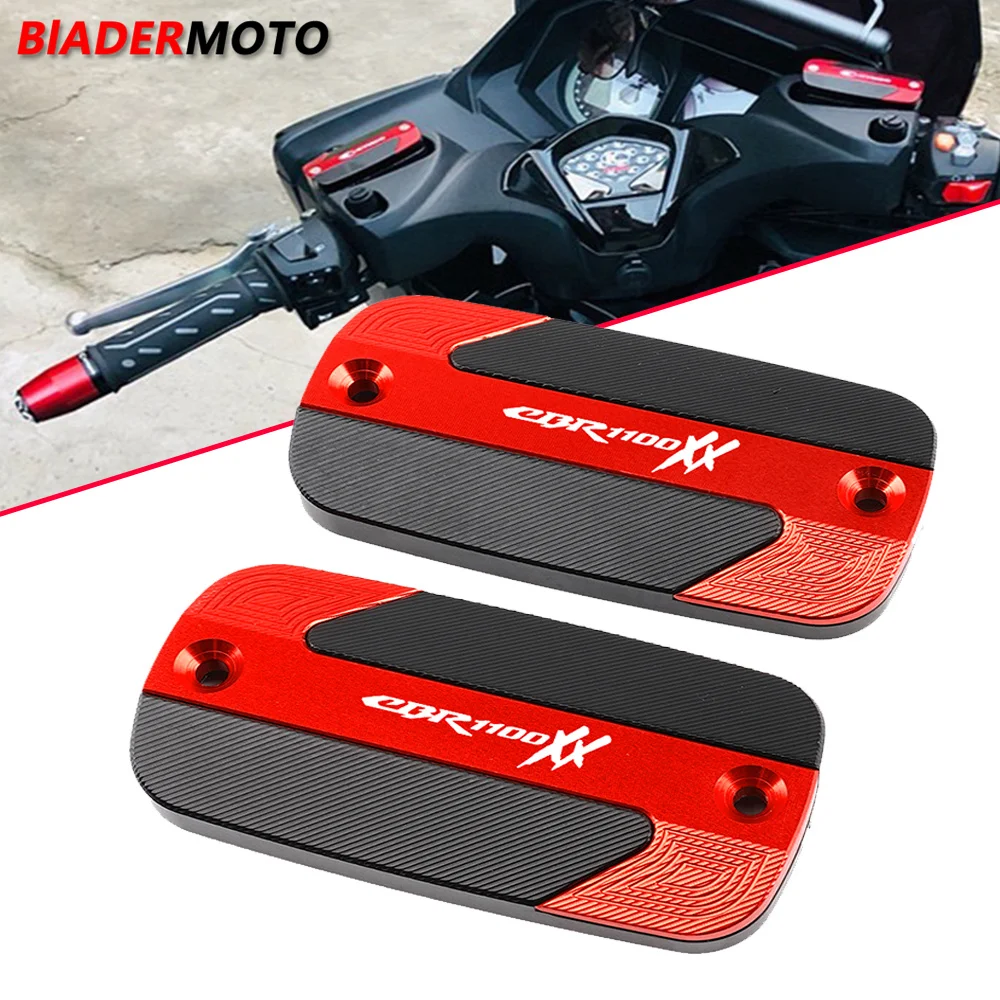 

Motorcycle Accessories Front Brake Fluid Reservoir Cap Cylinder Cover For HONDA CBR 1100 XX CBR1100XX SUPER BLACK BIRD 1998-2006