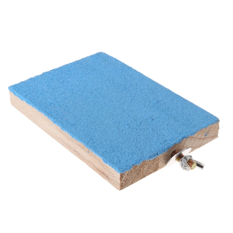 Parrot Perch Natural Wood Stand Platform Bird Standing Grinding Claw Toy For Small Medium Birds Easy to Install bird cage perches