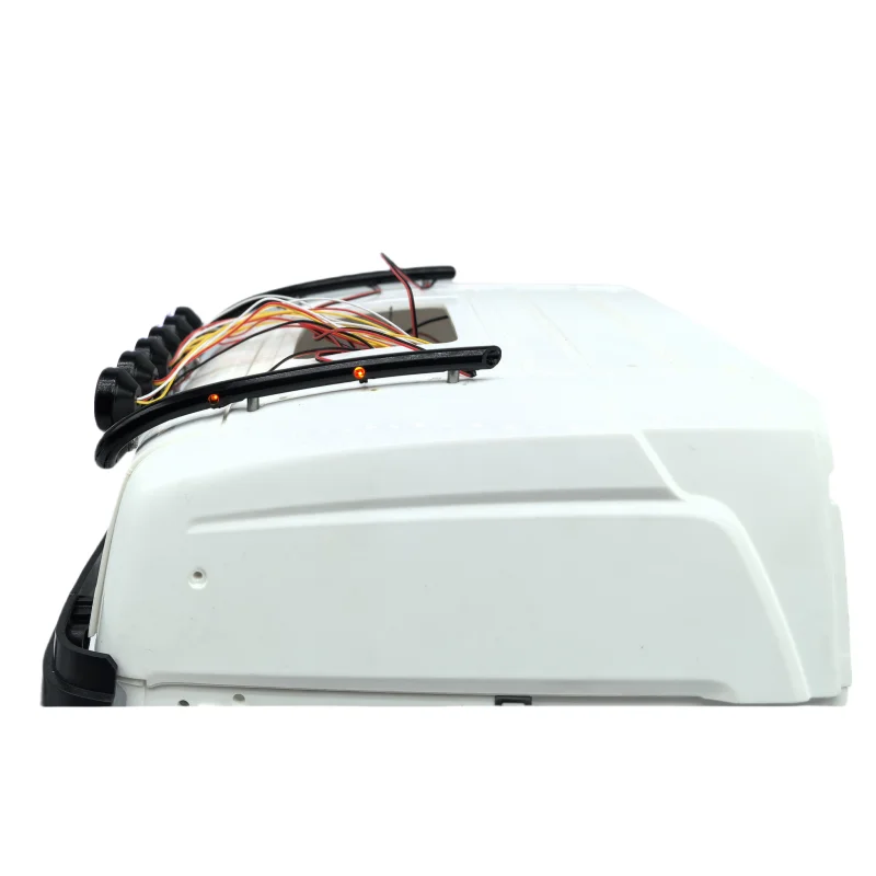 Front Dome Spotlight LED Roof Light Lamp for Tamiya 1/14 RC Truck Scania 770s 56371 r620 r730 Tractor Trailer Degree DIY Parts 5
