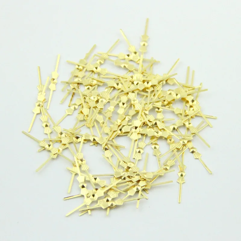 500pcs/bag Gold/Chormium 33mm Butterfly Buckles Metal Connectors For Beads Strand DIY Butterfly Hanging Pins Buckle Metals 100 500pcs 100% new df14 3032scfa conn socket 30 32awg crimp gold