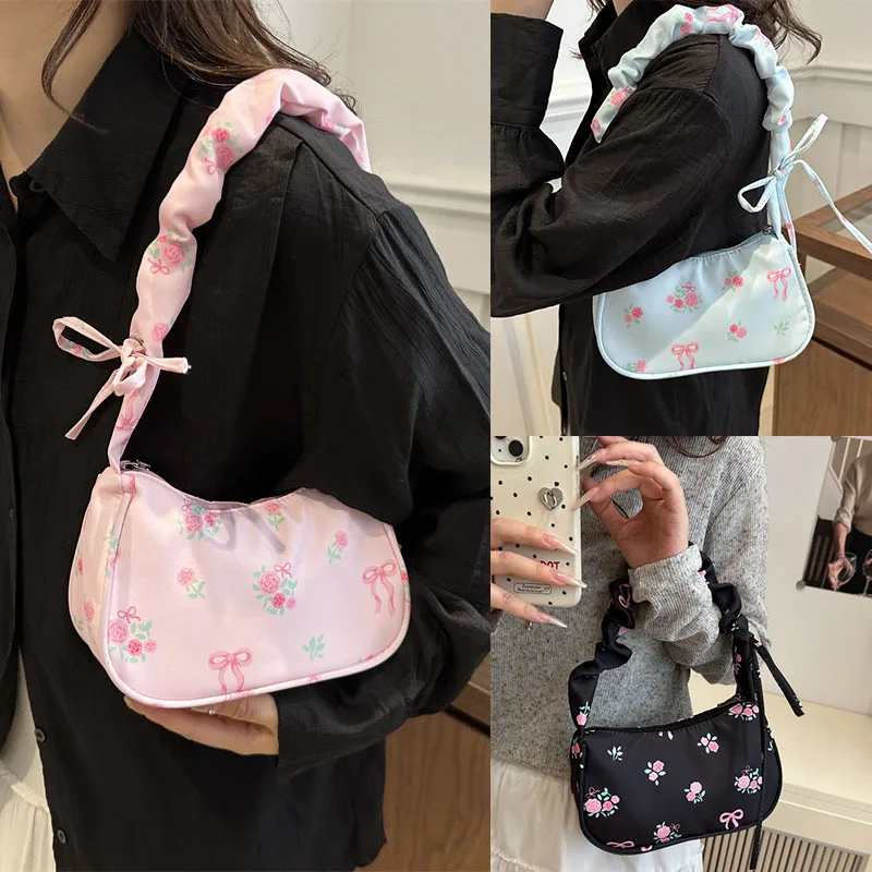 Fashion Women's Handbag Y2K Minimalist Underarm Shoulder Bag Crossbody Bag Korean Adjustable Strap Messenger Backpack Decor Gift 1