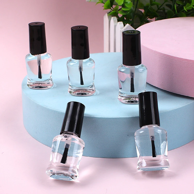 6mlHealthTransparentTopCoatClearEnhanceGlitterNailPolishNail