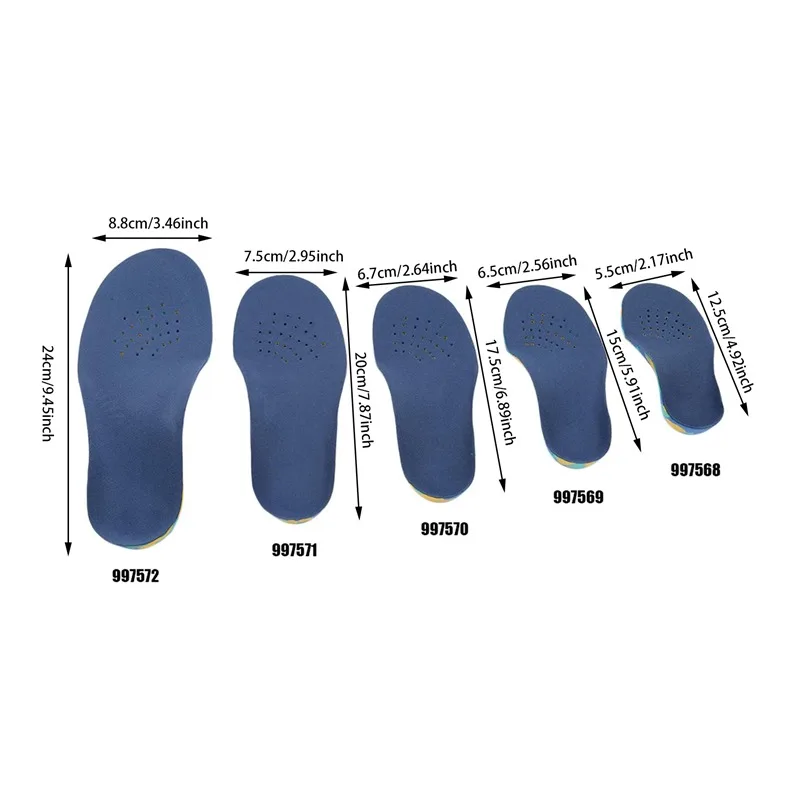 Ready Stocked Kids Children EVA Orthopedic Insoles For Shoes Flat Foot Arch Support Orthotic Pads Correction Feet CareHot Sell