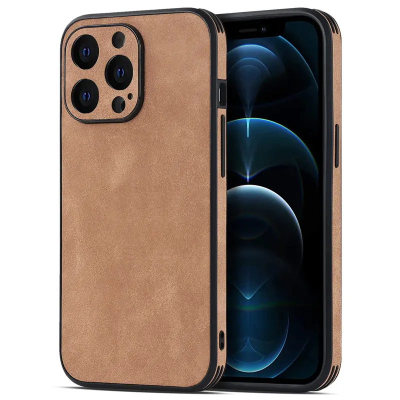 iphone 12 mini wallet case Luxury Matte PU Leather Phone Case For iPhone 13 11 12 Pro Max XS Max XR X 13Pro 7 8 Plus Soft Silicone Business Slim Back Cover iphone 12 mini cover case