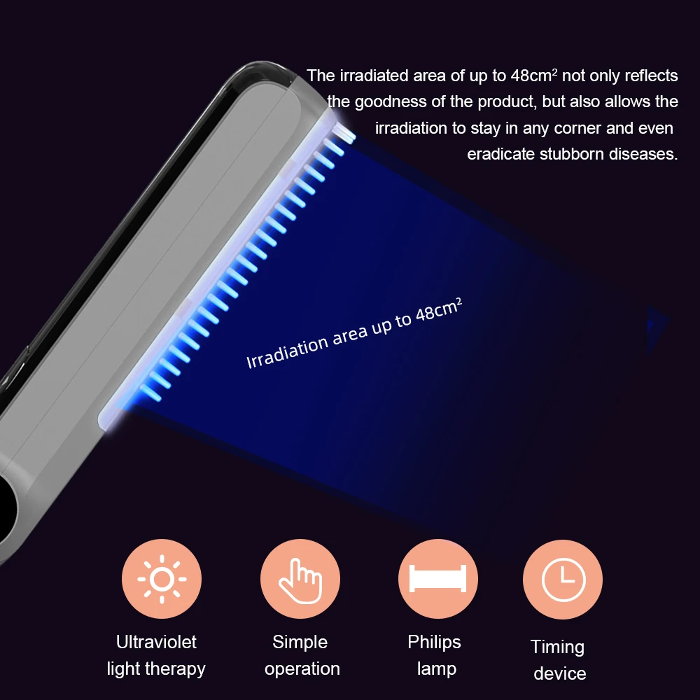 BOXYM UV Ultraviolet Phototherapy UVB Phototherapy Instrument Treatment Vitiligo Psoriasis Ultraviolet-Lamp Treatment Vitiligo
